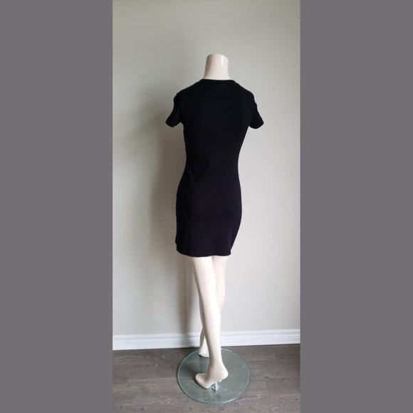 Guess Beaded Logo T-Shirt Dress - Picture 5 of 7